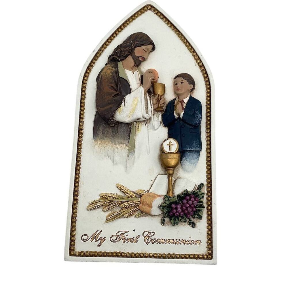 Joseph's Studio "My First Communion" Plaque Christian Decor
